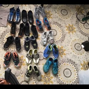 Assorted sizes of kid shoes